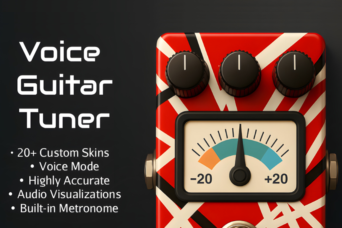 Voice Guitar Tuner — screenshot